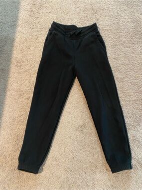 Old Navy Kids Black Jogger Sweatpants with Drawstring